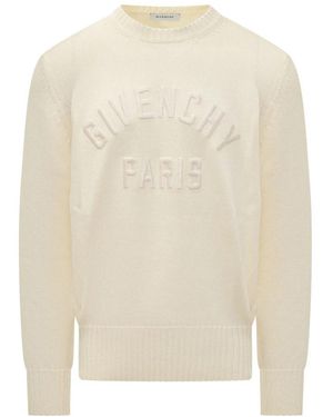 Givenchy Round-Neck Knitwear - White