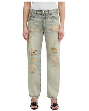 KENZO Straight Jeans - Vert