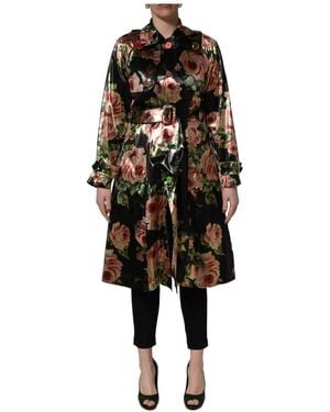 Dolce & Gabbana Trenchcoat - Zwart