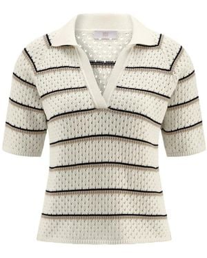 Riani V-Neck Knitwear - Neutre