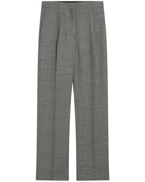 Prada Broeken ,Grijs ,Grijze Regular Broek