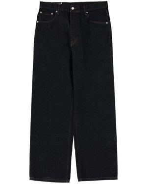 Dries Van Noten Rechte Jeans - Zwart