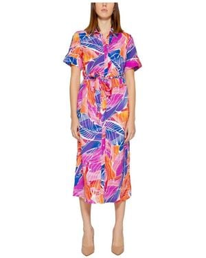 Vila Dresses > day dresses > shirt dresses - Rouge