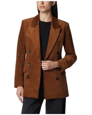 Isabel Marant Jassen ,Bruin ,Katoen Rasma Jas