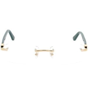 Cartier Accessoires ,Geel ,Panthère Optische Bril - Metallic