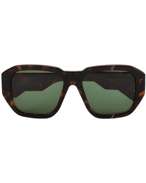 Facehide Accessoires ,Groen ,Stijlvolle Uv-Bescherming Zonnebril