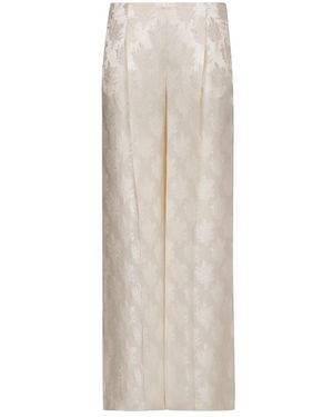 Fendi Straight Pants - Natural