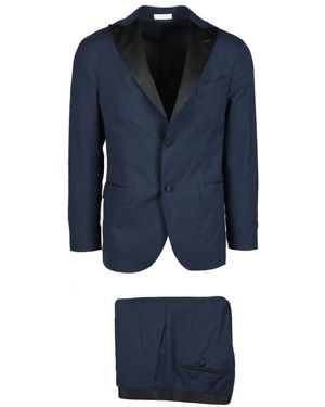 Boglioli Single Breasted Suits - Bleu