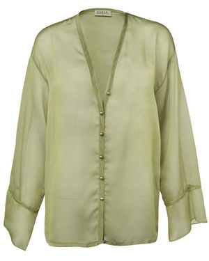 GUAJA. Blouses - Verde