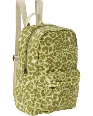 Studio Noos Cotton Twill Midi Rugzak - Groen