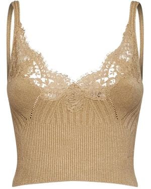 Ermanno Scervino Tops ,Firenze Top - Naturel