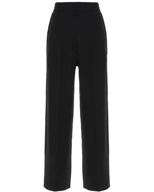 Lanvin Hosen Mit Gummizug Und Seitennaht - Schwarz