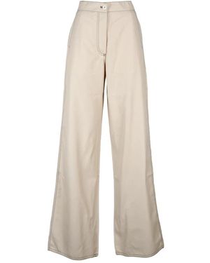 Sunnei Wide Trousers - Natural