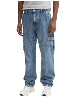 Guess Loose-Fit Jeans - Blue
