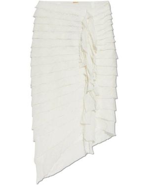 Cult Gaia Midi Skirts - White