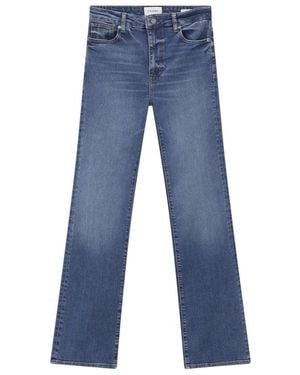 FRAME Straight Jeans - Azul