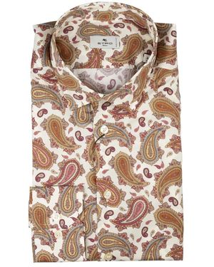 Etro Casual Shirts - Bruin