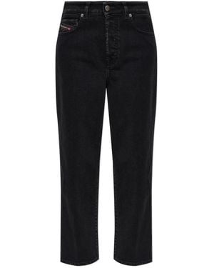 DIESEL Loose-Fit Jeans - Negro