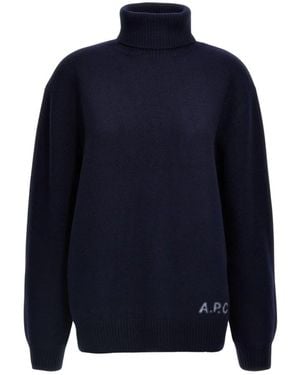 A.P.C. Turtlenecks - Blue