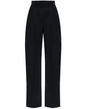 The Attico Straight Trousers - Nero