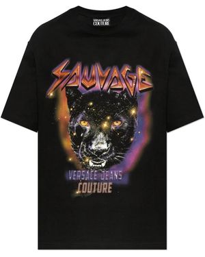Versace Jeans Couture T-Shirts - Nero