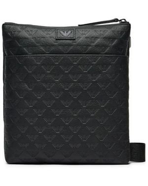Emporio Armani Messenger Bags - Negro