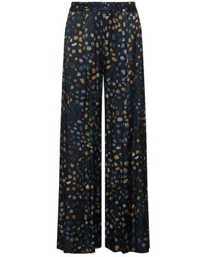 Marella Wide Trousers - Grey