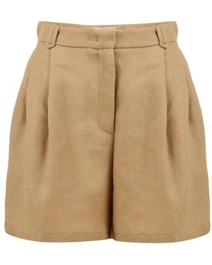 Drumohr Short Shorts - Neutro