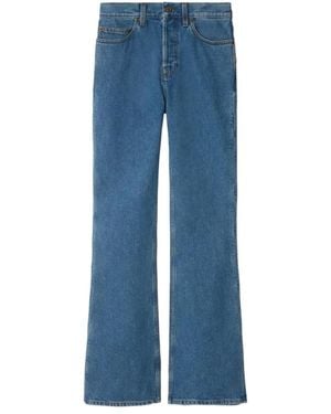 Burberry Denim Seide Nylon Hose - Blau
