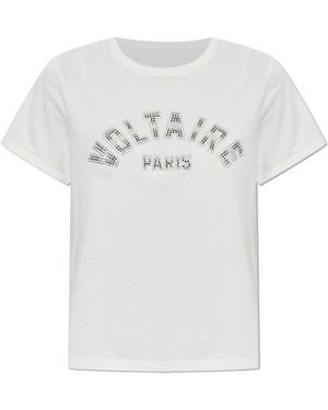 Zadig & Voltaire Tops ,Wit ,Katoen Alys T-Shirt