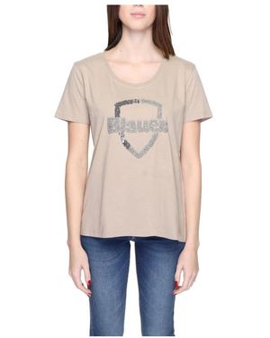 Blauer T-Shirts - Natural