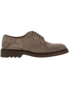 Brunello Cucinelli Laced Shoes - Marrone