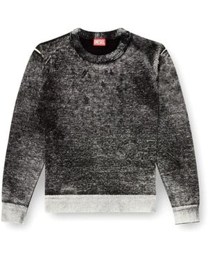 DIESEL Round-Neck Knitwear - Black