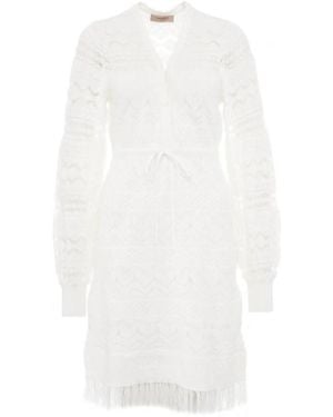 Twinset Short Dresses - White