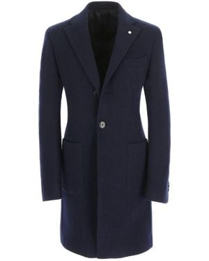 L.B.M. 1911 Trench Coats - Blue