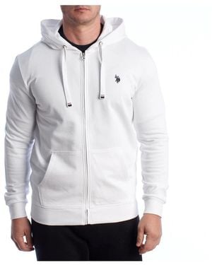 U.S. POLO ASSN. Zip-Throughs - White
