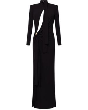 Elisabetta Franchi Maxi Dresses - Nero