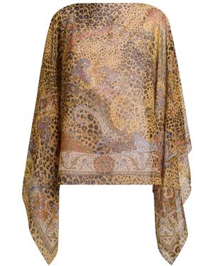 Etro Capes - Marron