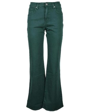 P.A.R.O.S.H. Flared Jeans - Verde