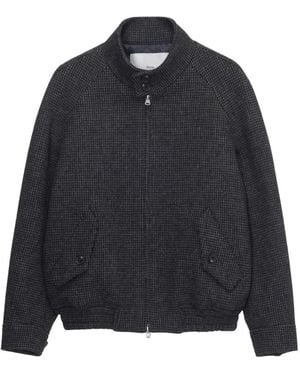 DUNST Jassen ,Grijs ,Wol Harrington-Jack - Blauw