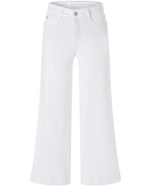M·a·c Wide Jeans - Wit