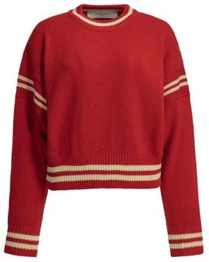Golden Goose Round-Neck Knitwear - Red