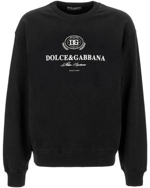 【関税&送料込】Dolce & Gabbana Sweatshirt With Logo Men's sweatshirts: hooded or non-hooded | Dolce&Gabbana®