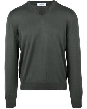 Gran Sasso V-Neck Knitwear - Green