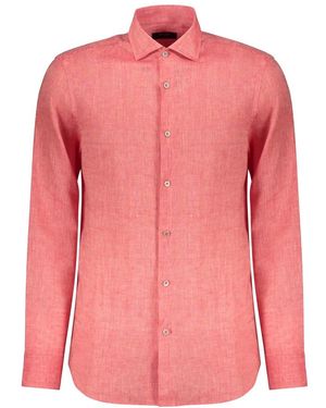 Moorer Casual Shirts - Rosa