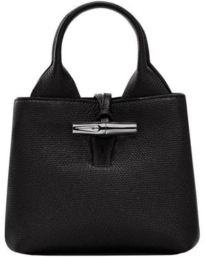 Longchamp Tassen ,Zwart ,Polyester Handbag