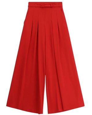 Imperial Wide Trousers - Red