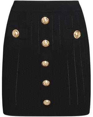 Balmain Short Skirts - Nero