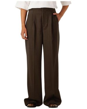 Copenhagen Muse Wide Trousers - Bruin