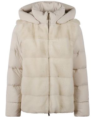 Moorer Stilvolle Wintermäntel Kollektion - Natur